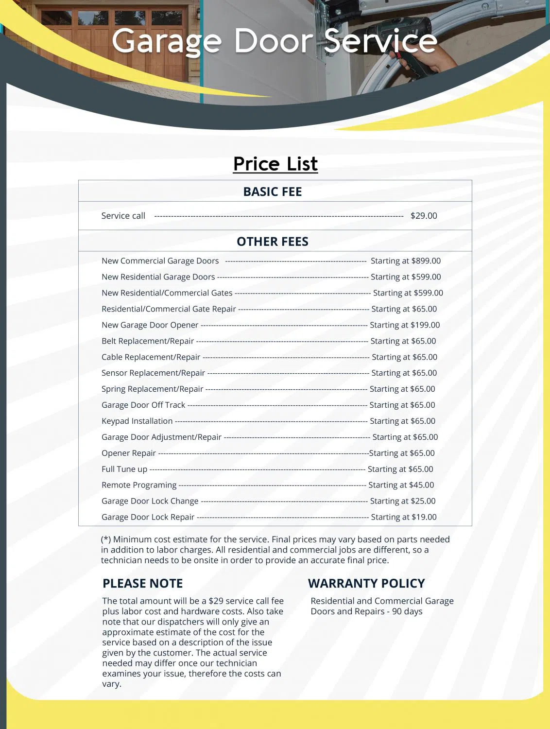 All County GarageDoor Repair Service Round Rock, TX 512-824-0226